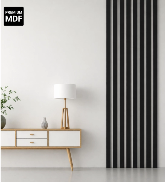 3D decorative slats, wooden strips for walls, ceiling, or partition wall (28x37 mm) (FLAGSTAFF OAK)