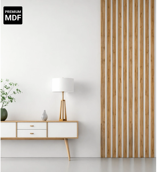 3D dekorativne lamele HRAST WOTAN, lesene letvice za stena ali strop (28x37 mm)