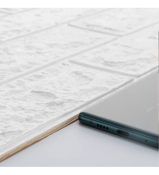 3D samolepljive tapete nalepke v izgledu opeke 3.5 mm (siva) (10 kosov / 5.39 m2)