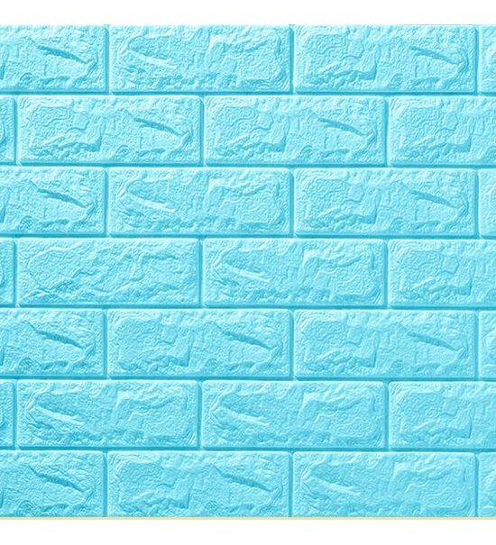 3D samolepljive tapete nalepke v izgledu opeke 3.5 mm (siva) (10 kosov / 5.39 m2)