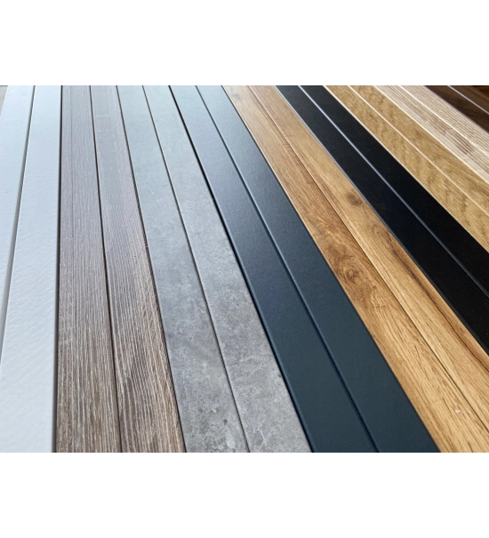 Vzorec stenske dekorativne lamele 3D (28x37mm)