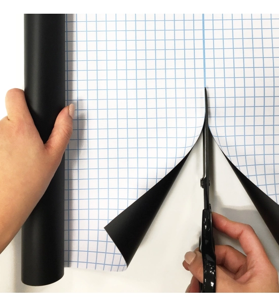 Samolepilna folija tipa "šolska tabla" za stena za otroško sobo 45x200 cm