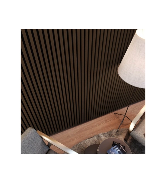 3D dekorativne lamele za stene in strop, lesena letev (OREH COLUMBIA) 16x28mm