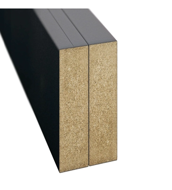 Lesene letvice za pregradne stene (28x60mm) (črna)