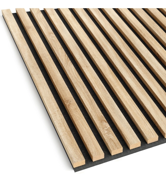 Akustični panel, hrast sonoma, 60x60cm