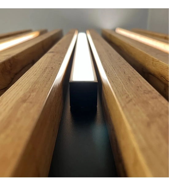 LED svetilka za stenske letve - STANDARD [2,8 cm]
