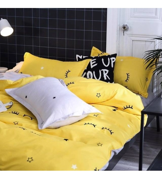 Posteljnina 140x200, 4 delna, Narcis